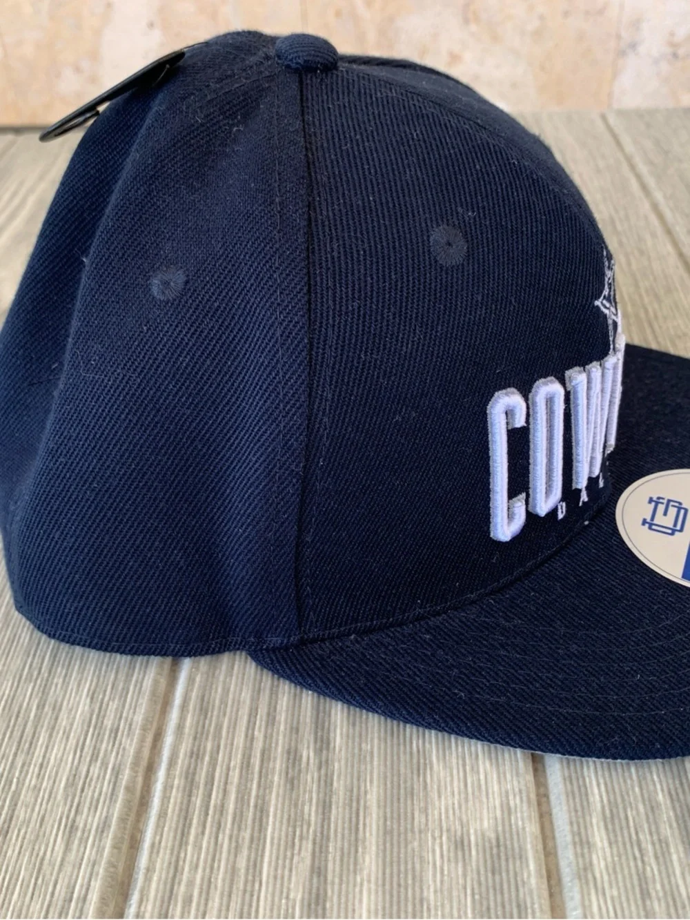 NFL Dallas Cowboys Navy and White Youth Snapback Hat